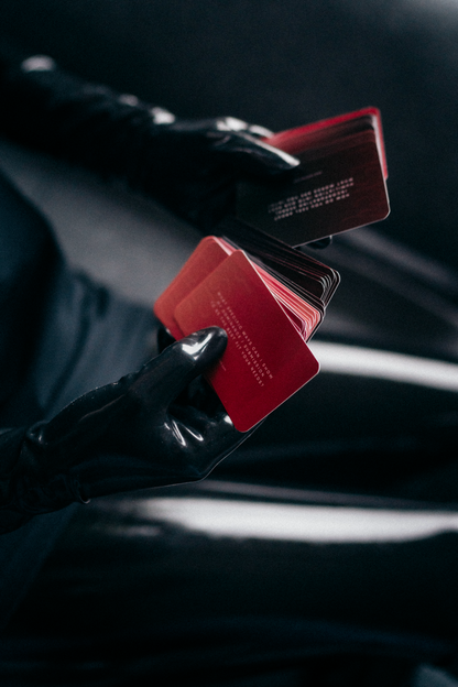 BDSM Talk Conversation Cards – Confess… if you dare