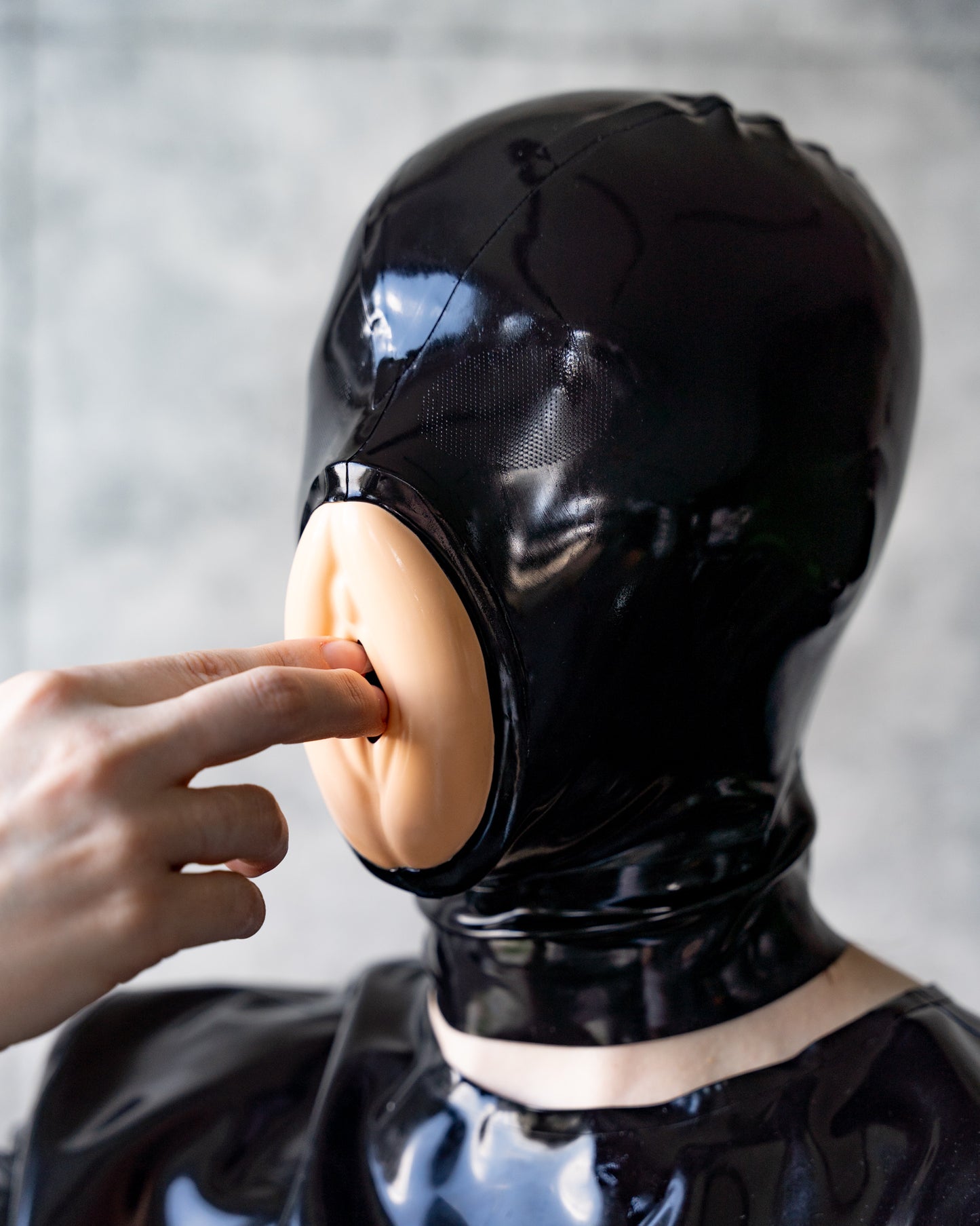 Micro-Perforated Pussy Mask