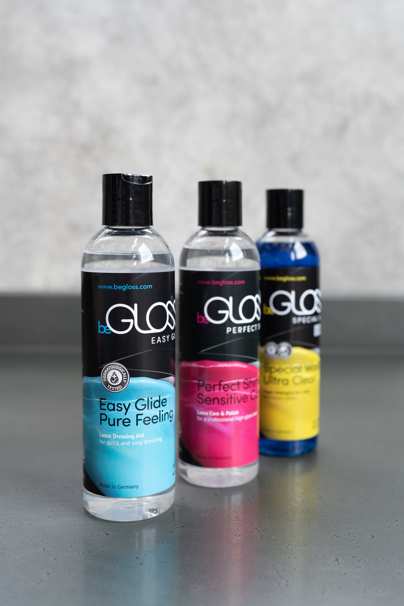 Easy Glide by beGLOSS – Latex Dressing Aid