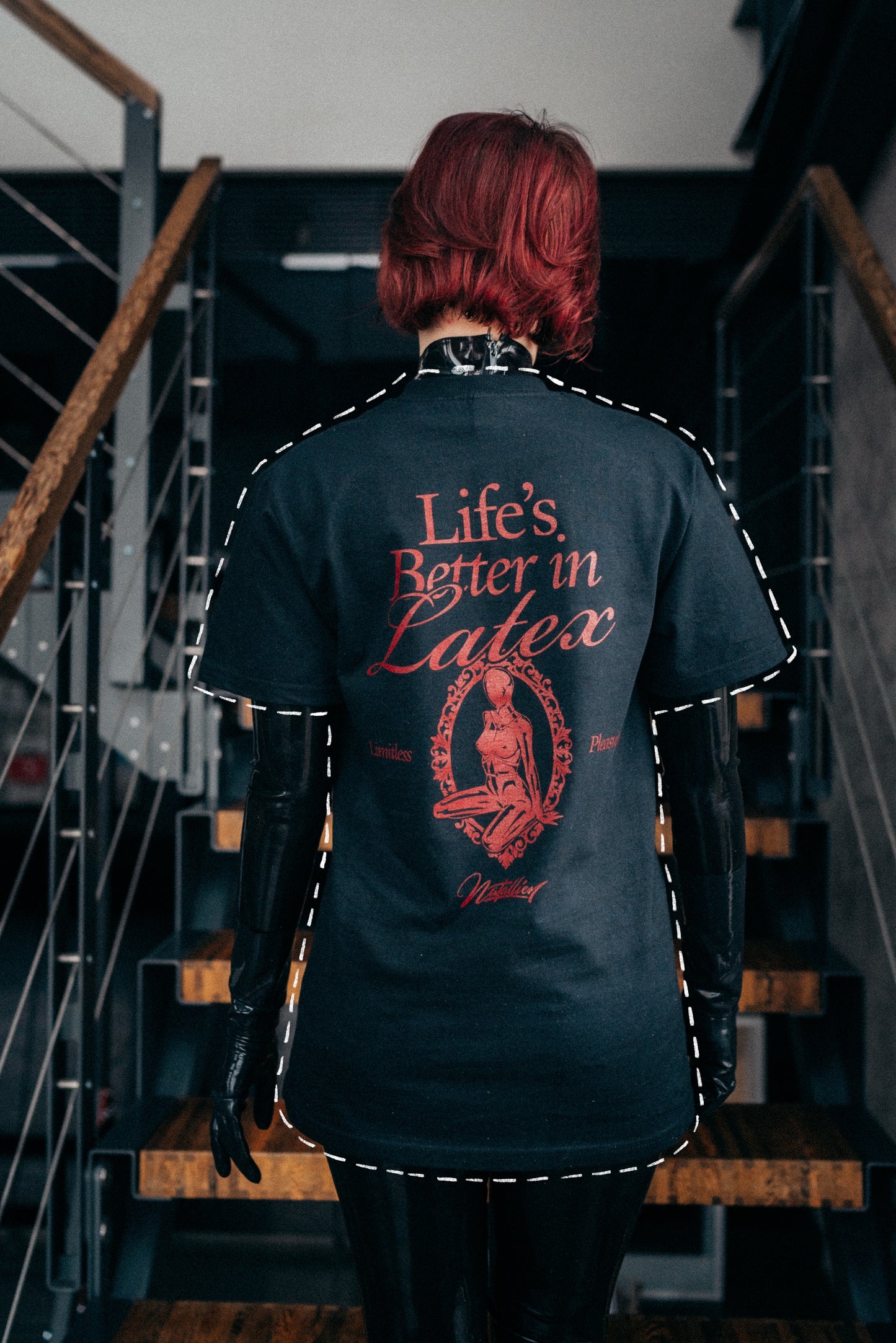 Natallien Branded T-Shirt – Life Is Better In Latex!