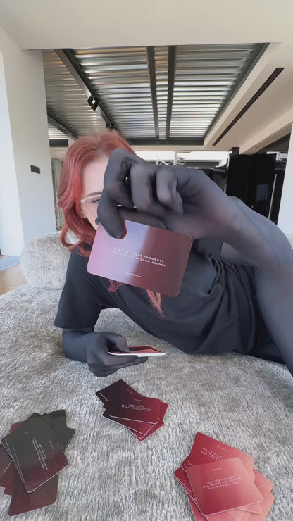 BDSM Talk Conversation Cards – Confess… if you dare